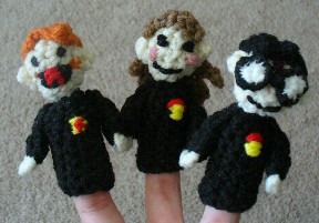 pocket potter puppet pals free harry potter crochet pattern><p style=