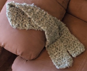 sage snuggle scarf free crochet pattern