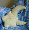 twinkle twinkle moon and star pillows free crochet pattern