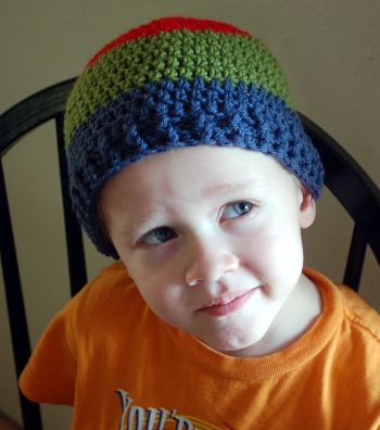 Broom Broom Boy&apos;s Beanie - AllFreeCrochet.com - Free Crochet