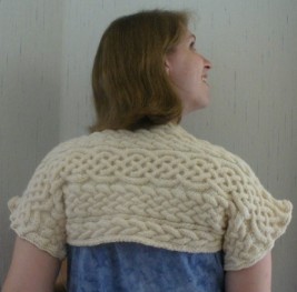 Light Crochet Shoulder Shrug | FaveCrafts.com